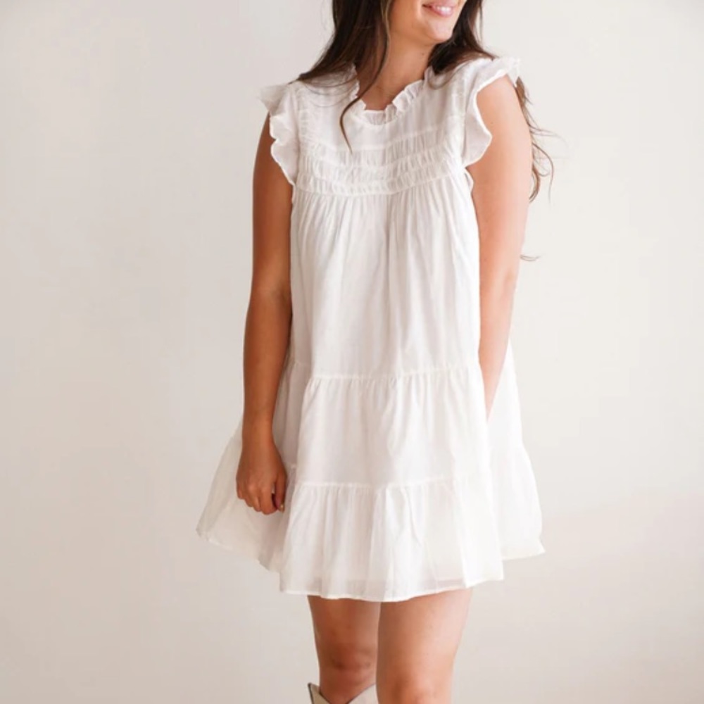 Carly Jean Los Angeles Lee dress, white
